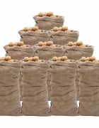 vidaXL Чували от юта 10 бр 65x135 см 100% юта 220 gsm