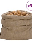 vidaXL Чували от юта 30 бр 100x110 см 100% юта 340 gsm
