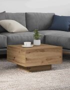 vidaXL Дъб артизан 55 x 55 x 31 см Инженерна дървесина