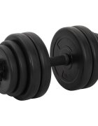 vidaXL Дъмбел 15 кг