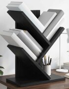 vidaXL Дървена библиотека 3-тирe 30 x 18 x 40 см Инженерна дървесина