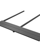 vidaXL Дъска за палуба 90 бр. Сиво WPC