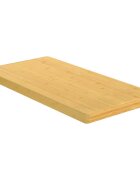 vidaXL Дъска за рязане 100x50x4 см бамбук