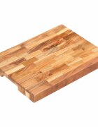vidaXL Дъска за рязане 40x30x4 см акациево дърво масив