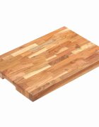 vidaXL Дъска за рязане 50x35x4 см акациево дърво масив