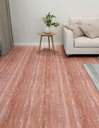 vidaXL Дъски за под Червено 511 м² 55 бр. ПВЦ