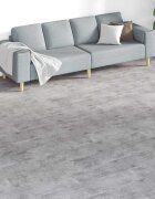 vidaXL Дъски за под Кафяв цимент 526 м² 18 бр. ПВЦ