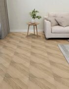 vidaXL Дъски за под Кафяво 511 м² 55 бр. ПВЦ