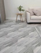 vidaXL Дъски за под Сив 511 м² 55 бр. ПВЦ
