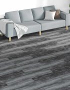 vidaXL Дъски за под Сив 526 м² 18 бр. ПВЦ