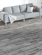 vidaXL Дъски за под Сив 526 м² 18 бр. ПВЦ
