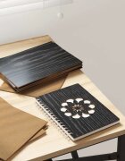 vidaXL Декор панели 150 бр. Черен дъб 21 x 30 x 027 см