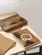 vidaXL Декор панели 150 бр. Опушен дъб 21 x 30 x 027 см