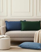 vidaXL Декоративна възглавница 2 бр. HOUTEN Синьо 40 x 80 cm