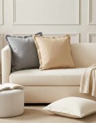 vidaXL Декоративна възглавница 6 бр. HOUTEN Бяло 45 x 45 cm