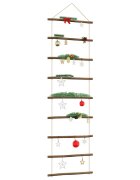 vidaXL Декорация за стена с форма на стълба 50x150 cm Естествен клон