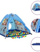 vidaXL Детска палатка за игра синя 120x120x90 см