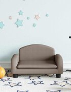 vidaXL Детски диван таупе 50x40x30 см текстил