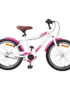 vidaXL Детски Велосипед 24 инча за деца на възраст 8-12 години Розово