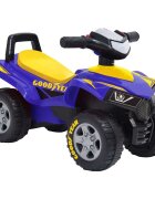 vidaXL Детско ATV за бутане Good Year син