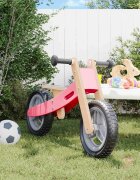vidaXL Детско колело за баланс розово