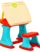 vidaXL Детско учебно бюро и регулируем статив