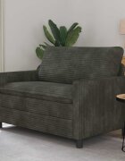 vidaXL Диван Антрацит 126 x 81 x 875 см Полиестер