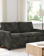vidaXL Диван Антрацит 156 x 81 x 875 см Полиестер