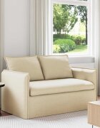 vidaXL Диван Крем 156 x 82 x 85 см текстил