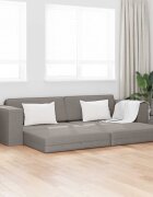 vidaXL Диван легло Таупе 245 x 78 x 77 см текстил