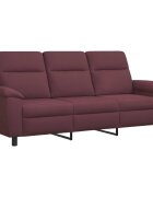 vidaXL Диван Лилаво 214 x 90 x 95 см Текстил