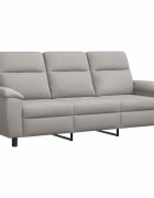 vidaXL Диван Облачно сиво 214 x 90 x 95 см Текстил