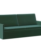 vidaXL Диван с 3 места Тъмнозелено 190 x 81 x 82 см Кадифе
