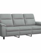 vidaXL Диван Светлосиво 214 x 90 x 95 см Текстил