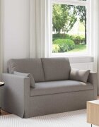 vidaXL Диван Таупе 139 x 78 x 80 см текстил