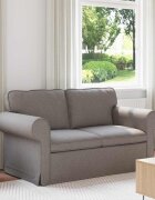 vidaXL Диван Таупе 155 x 82 x 80 см текстил