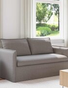 vidaXL Диван Таупе 156 x 82 x 85 см текстил