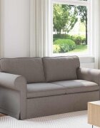 vidaXL Диван Таупе 175 x 82 x 80 см текстил