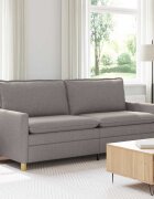 vidaXL Диван Таупе 196 x 81 x 875 см Текстил