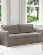 vidaXL Диван Таупе 196 x 82 x 85 см текстил