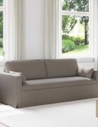 vidaXL Диван Таупе 198 x 78 x 80 см текстил