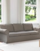 vidaXL Диван Таупе 215 x 82 x 80 см текстил