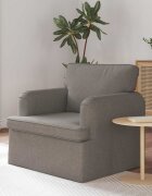 vidaXL Диван Таупе 84 x 80 x 85 см текстил