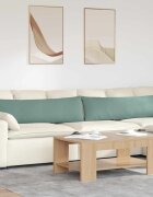 vidaXL Диван възглавници 2 pcs Морско зелено 145 x 40 см