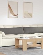 vidaXL Диван възглавници 2 pcs Светлосиво 145 x 40 см Кордюрова тъкан