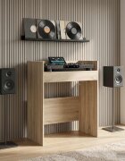 vidaXL DJ маса Дъб сонома 82 x 45 x 102 см Инженерна дървесина