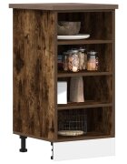 vidaXL Долен шкаф "Рига" опушен дъб 40x445x815 см инженерно дърво