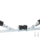 vidaXL Долна поддръжка на ремаркето за лодки 905 x 12 x 32 см