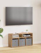vidaXL Долно шкафче 72 х 225 х 38 см Дъб