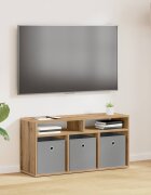 vidaXL Долно шкафче 87 x 275 x 43 см Дъб